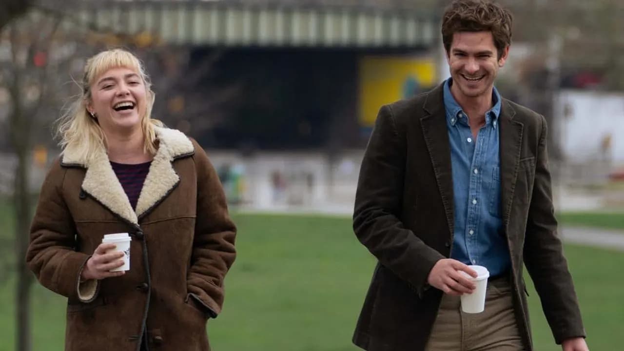 The romantic comedy “We Live in Time” with Andrew Garfield and Florence Pugh has been released in digital format