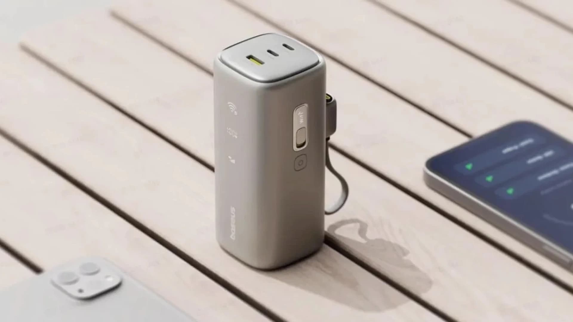 Baseus Unveils External Battery with Router Function at CES 2025
