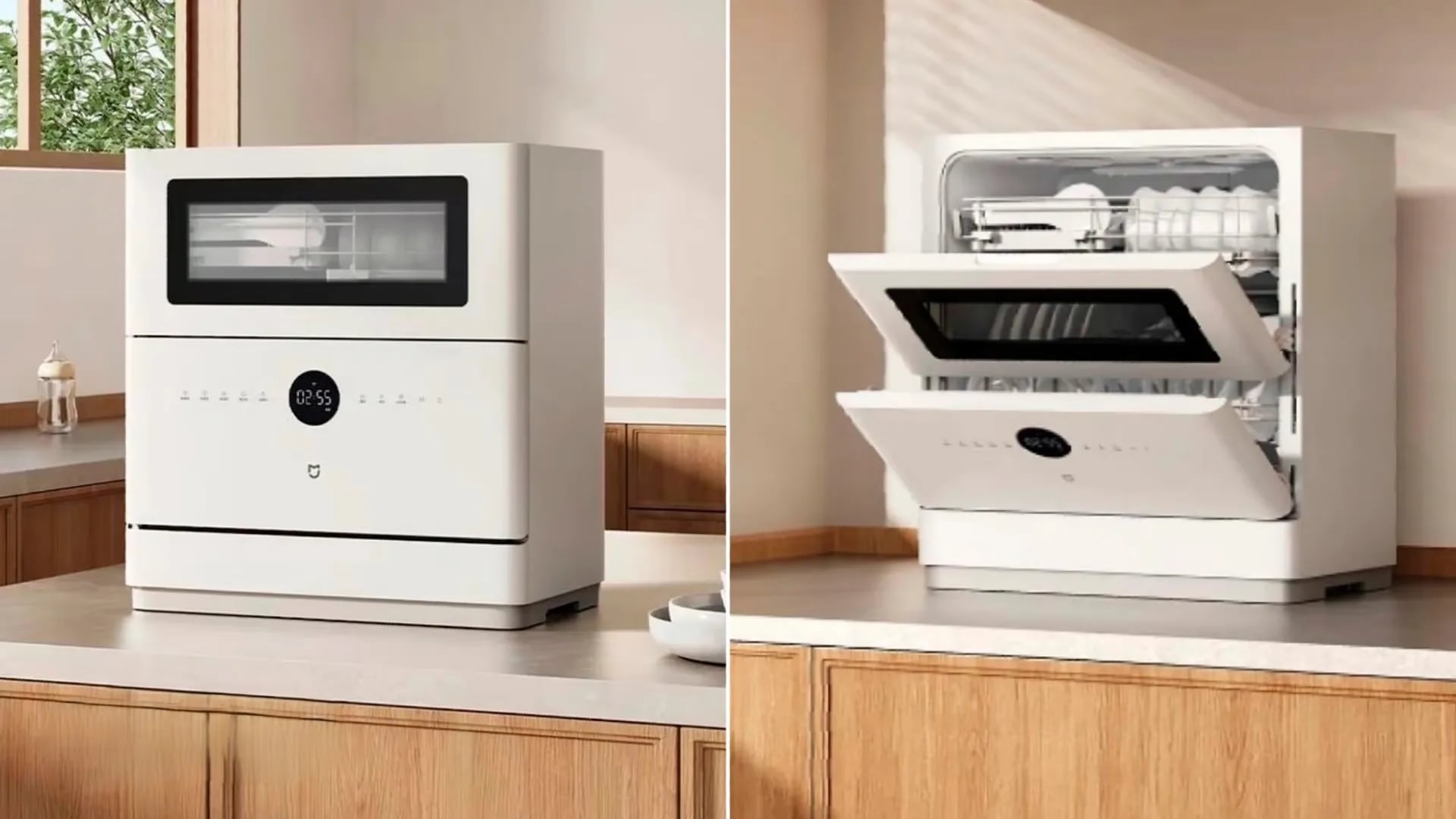 Xiaomi Introduces Mijia S10 Tabletop Dishwasher — Compact and Smart
