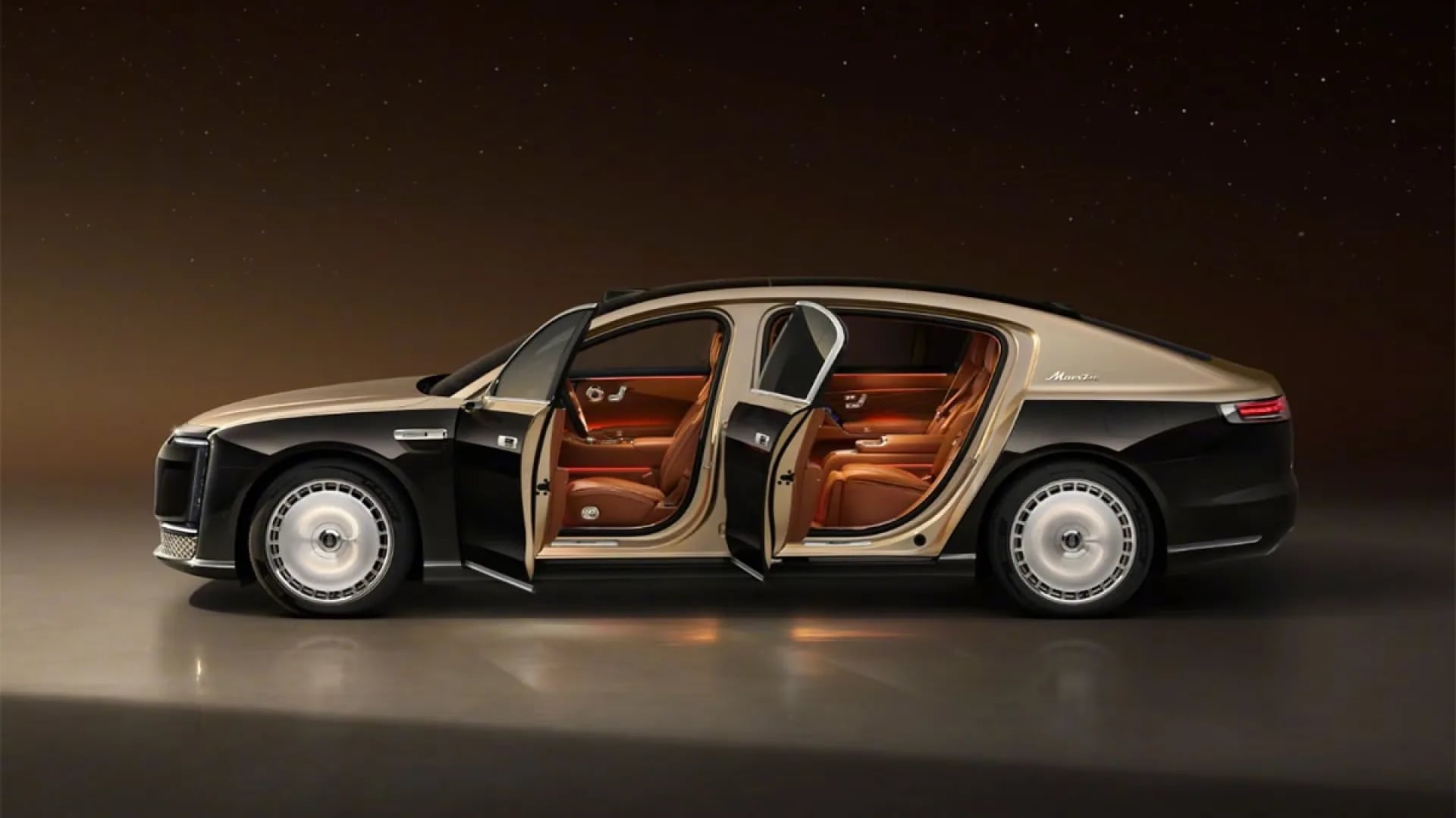 Huawei Shows Luxurious Interior of Luxury Sedan Maextro S800 — Maximum Comfort and Technology